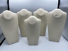 5  x Bust Jewellery Display