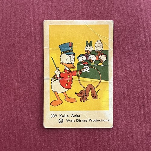 Donald duck 1963 dutch gum - duck,