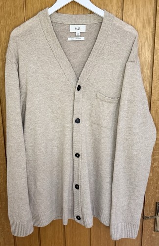 Pure lambswool cardigan - pure,