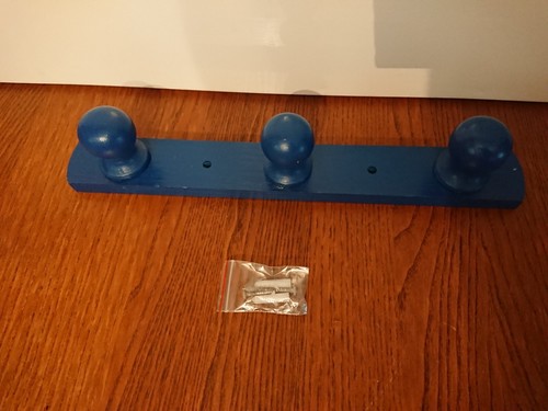 Wooden wall coat rack - wooden,