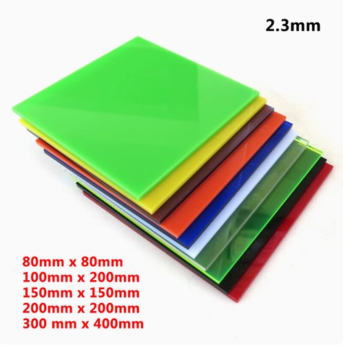 Colored acrylic glass panel - acrylic,