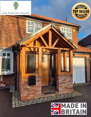 Oak porch handcrafted - oak,