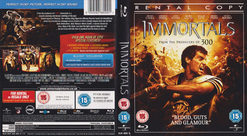 The immortals - immortals, (bluray)