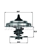 Coolant Thermostat Fits IVECO