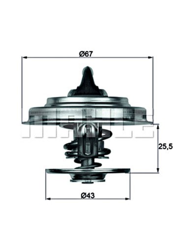 Coolant thermostat fits - coolant,