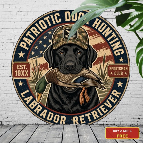 Patriotic labrador retriever - patriotic,