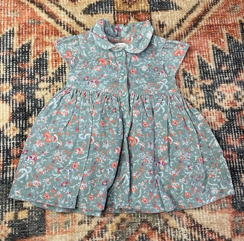 Floral corduroy dress special - floral,