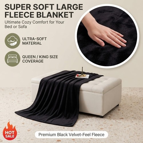 Super soft large fleece - soft,