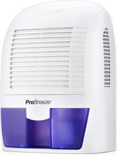 Pro Breeze Dehumidifier 1500ml Portable Dehumidifier for Damp, Mould RRP £44.99
