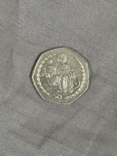 1997 Isle of Man 50p TT Race Phillip McCallen Fifty Pence