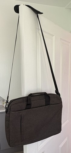 Grey laptop bag case - 15”,