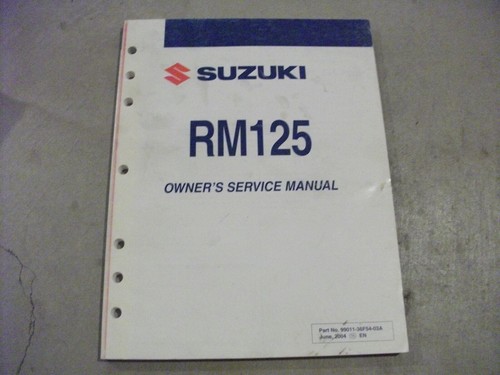 2005 suzuki rm125 - suzuki, dirt