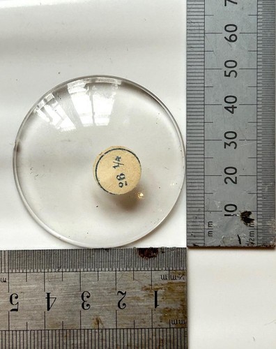 Verge fusee pocket watch glass - watch,