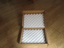 Shell And Slide Foam Lined Cardboard Postage Boxes Cartons Pack Of 10 Small