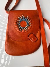 Moroccan Sun Leather Bag –