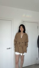 Cider Double Breasted Trench