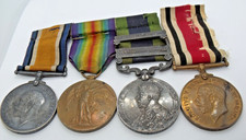 WW1 Pair 2 bar 1908 I.G.S.M