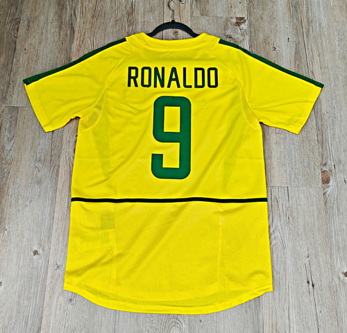 Brazil 2002 nike home shirt - nike,