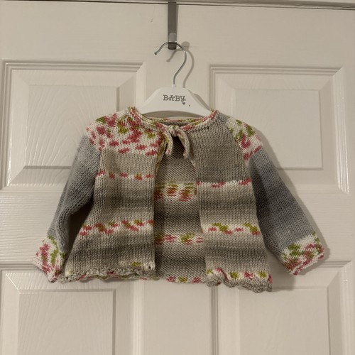 Hand knitted baby matinee - hand, coat