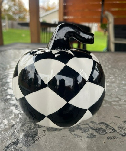 Black white harlequin - black,