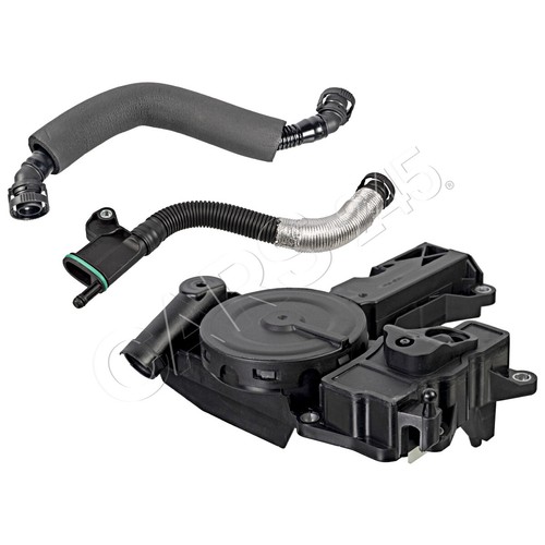 Black plastic crankcase - black,