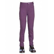 Girls Kids Jodhpur Training Cotton Pants Tights For Equestrian Horse Riding