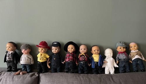 Vintage buddy lee doll set - buddy,