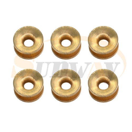 6pc line strimmer head brass - line,