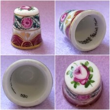 Limoges Peint Main France Pink