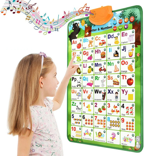 Kids interactive alphabet wall - kids,