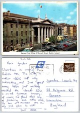c22270 General Post Office O'Connell St Dublin  Ireland Cardall postcard 1972