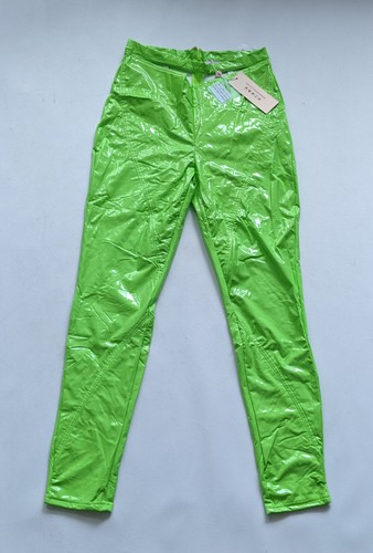 Polly lime vinyl - oh, trousers