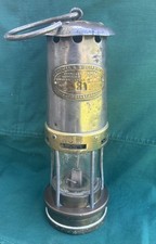 Miners Saftey Lamp Brass