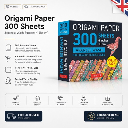 Origami paper 300 sheets - paper,