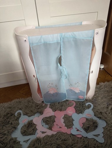 Baby annabell wardrobe with - wardrobe, 4