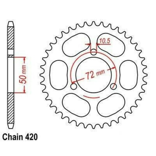 Crown jtr216 honda nsr 75 - jtr216, 50-75