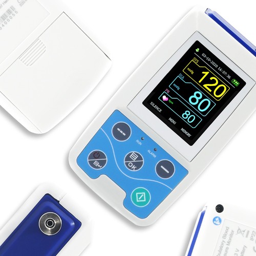 Blood pressure monitor hour - pressure,
