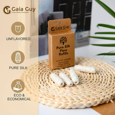 Natural silk dental - silk, floss