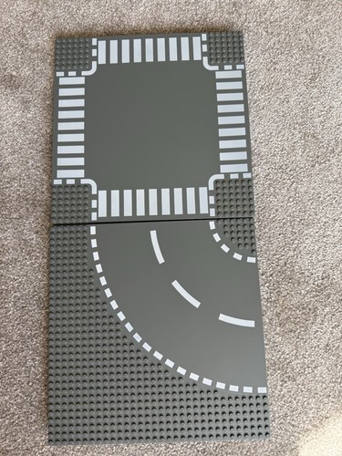 Lego city road baseplate cross - lego,