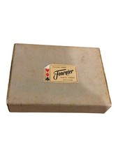 Vintage Fournier Floral Playing Cards Double Bridge Set - Complete