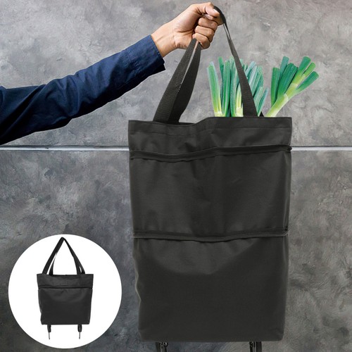 Trolley bag folding shopping - bag,