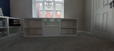 IKEA Besta White TV Unit Bench