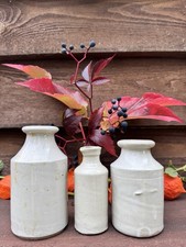Rustic Stoneware Bottles