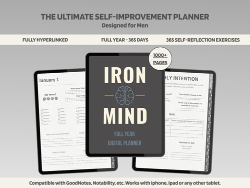 Iron mind digital journal for - journal,