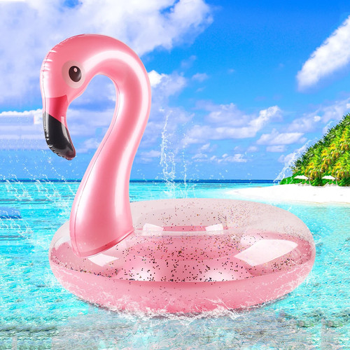 Flamingo pool float inflatable - flamingo,