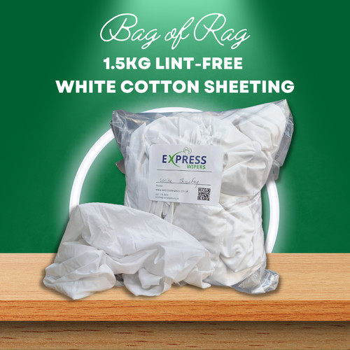 Lint free cleaning rags 100 - lint-free,