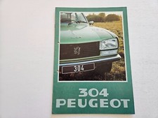 PEUGEOT 304 SALES BROCHURE GERMAN