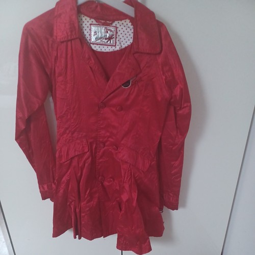 Girls pampolina red coat - girls,