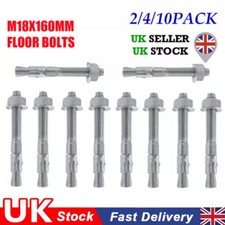 M18 160mm 2/4/10x floor bolts / through bolt / anchor bolt / post lift / ramp