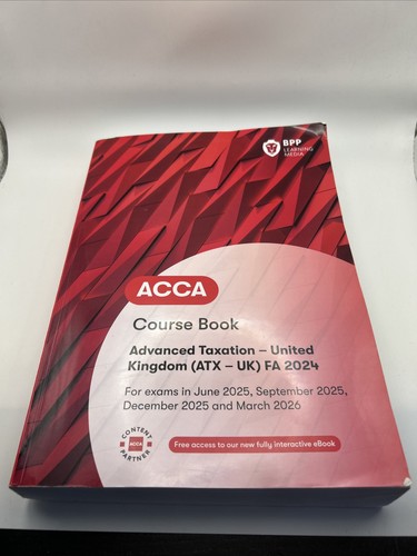 Acca advanced taxation fa2024 - advanced,